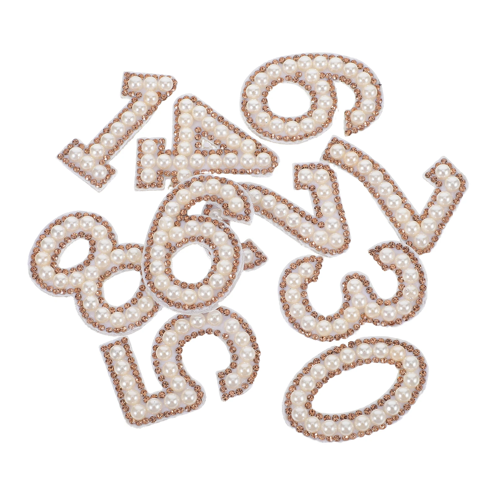 10pcs Rhinestone Pearl Iron Patches Numbers Embellishments Clothing DIY Sew On Pearl Patches Iron On Applique
10pcs Rhinestone Pearl Iron Patches Numbers Embellishments Clothing DIY Sew On Pearl Patches Iron On Applique
