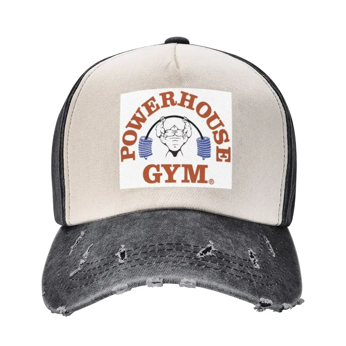 Powerhouse Gym - Logo Baseball Cap hats for men Male hat Mountaineering Girl'S Hats Men's 
Powerhouse Gym - Logo Baseball Cap hats for men Male hat Mountaineering Girl'S Hats Men's