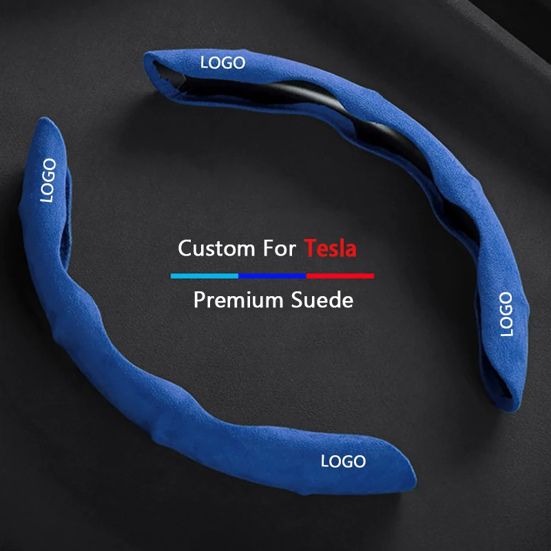 Car Styling Suede Car Steering Wheel Cover For Tesla Model S X 3 Y 2021 2022 internal Protector Accessories Custom fit Covers
Car Styling Suede Car Steering Wheel Cover For Tesla Model S X 3 Y 2021 2022 internal Protector Accessories Custom fit Covers
