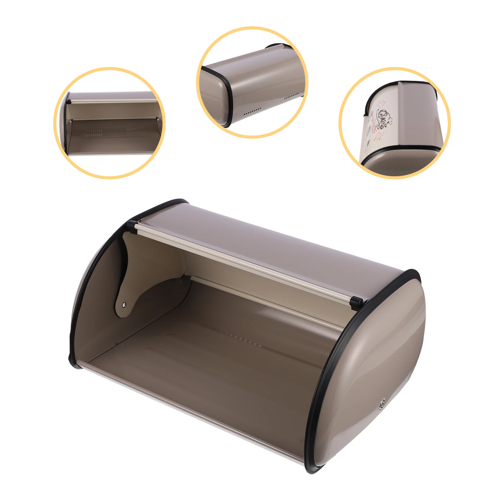 1pc 【】Bread Storage Box Kitchen Bakery Bin Food Box Food Bread Holder Container Dustproof Bread Holder
1pc 【】Bread Storage Box Kitchen Bakery Bin Food Box Food Bread Holder Container Dustproof Bread Holder