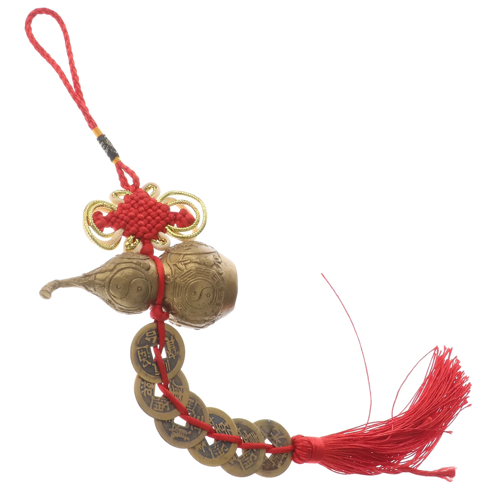 Copper Coin Gourd Pendant Decorative Auspicious Desktop Decor Gourd Adornment Pendant Gift Ornaments
Copper Coin Gourd Pendant Decorative Auspicious Desktop Decor Gourd Adornment Pendant Gift Ornaments