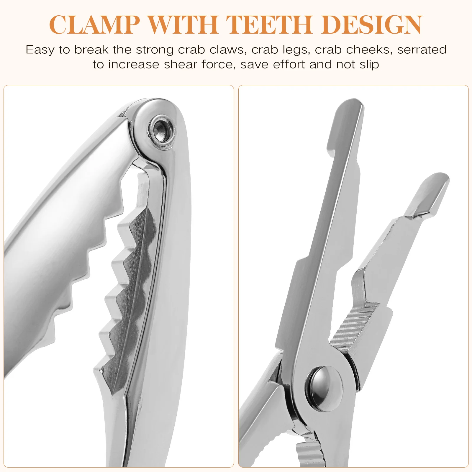 Crab Clip Set Seafood Tools Stainless Steel Lobster Crackers Kitchen Accessories Nut Gadgets Forks Crab Claw Openers Pecan
Crab Clip Set Seafood Tools Stainless Steel Lobster Crackers Kitchen Accessories Nut Gadgets Forks Crab Claw Openers Pecan