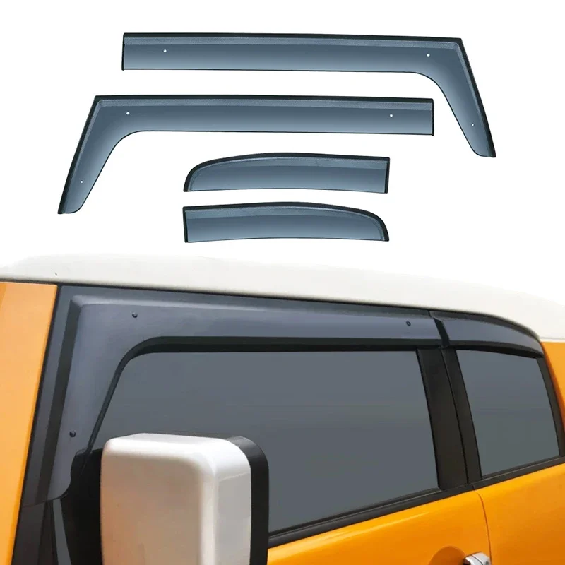 For Toyota FJ Cruiser 2007-2022, High Quality Door Window Vent Visor, Rain Guards, Weather Shields (Window Deflectors)
For Toyota FJ Cruiser 2007-2022, High Quality Door Window Vent Visor, Rain Guards, Weather Shields (Window Deflectors)