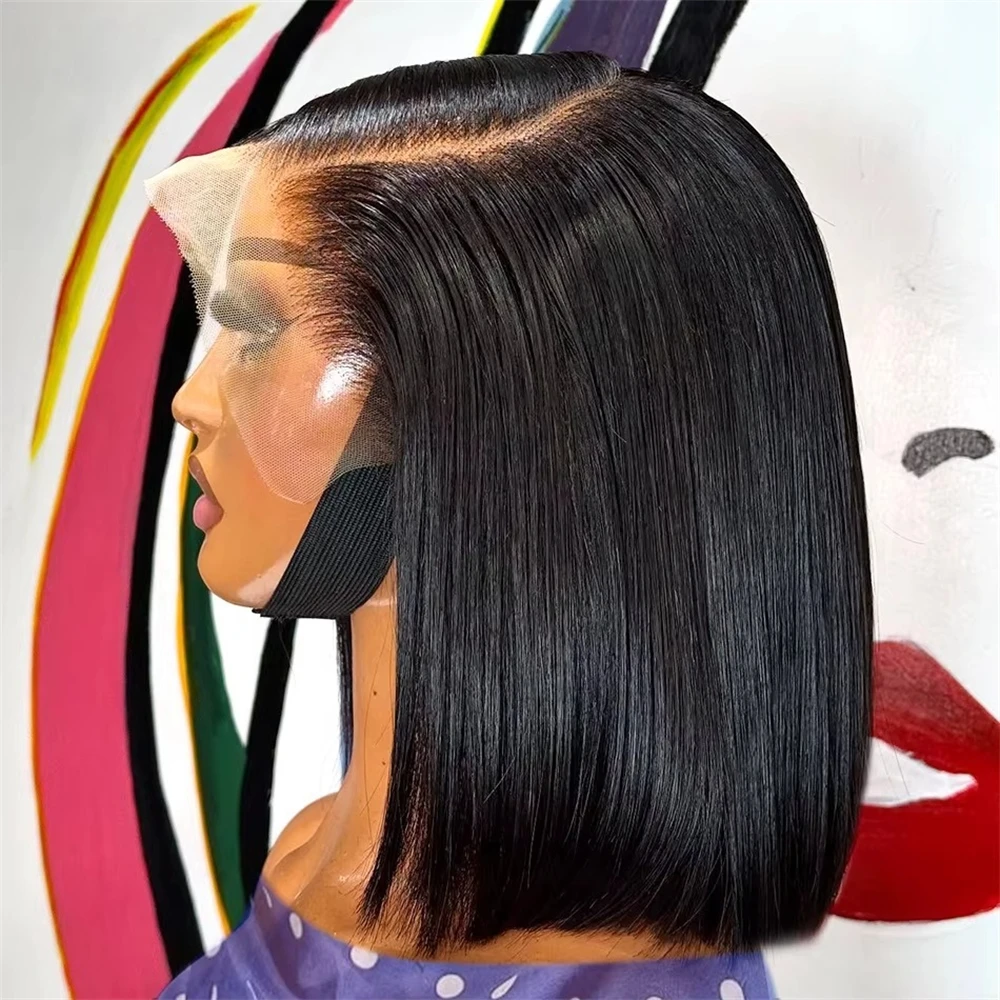Bob Wig Human Hair 13x4 HD Lace Front Wigs Human Hair 200% Density Straight Bob Wigs For Black Women Glueless Wig Pre Plucked With Baby Hair 4x4 Lace Closure Wig
Bob Wig Human Hair 13x4 HD Lace Front Wigs Human Hair 200% Density Straight Bob Wigs For Black Women Glueless Wig Pre Plucked With Baby Hair 4x4 Lace Closure Wig