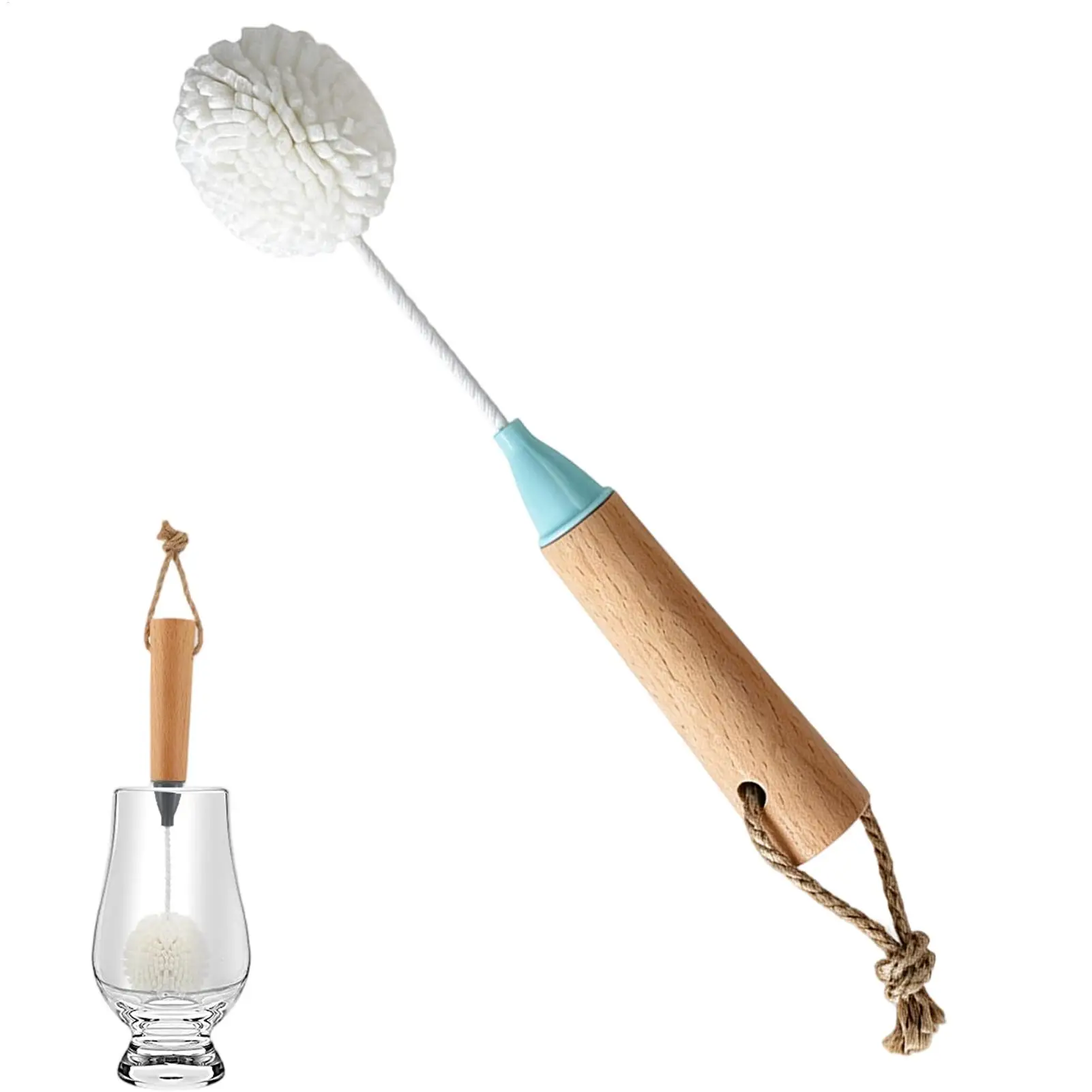 Vessel Cup Scrubber Glass Cleaning Brush With Wooden Handle Non-Scratch Drinking Container Cleaner For Kitchen Home Hotel Bar
Vessel Cup Scrubber Glass Cleaning Brush With Wooden Handle Non-Scratch Drinking Container Cleaner For Kitchen Home Hotel Bar