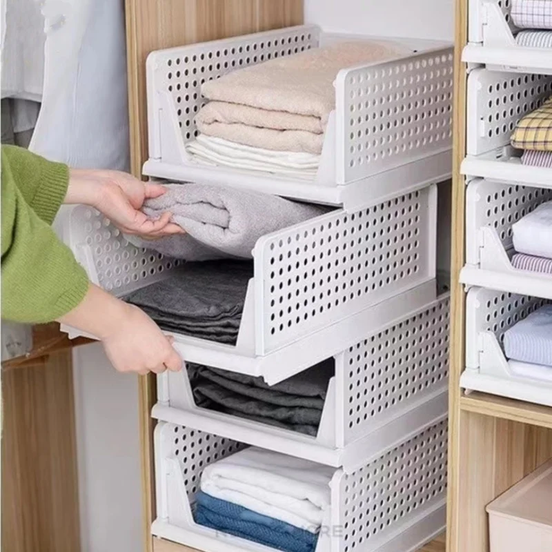 1Pc/Foldableing Storage Rack Wardrobe Storage Rack Storage Basket Layered Partition Drawer Type Can Be Stacked Wardrobe Clothes
1Pc/Foldableing Storage Rack Wardrobe Storage Rack Storage Basket Layered Partition Drawer Type Can Be Stacked Wardrobe Clothes