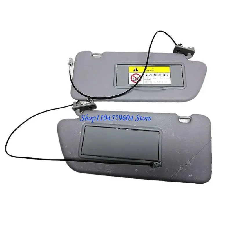 12QM Built In Vanity Mirror Sun Visors Universal Fit UV 8163EG for Vehicles
12QM Built In Vanity Mirror Sun Visors Universal Fit UV 8163EG for Vehicles