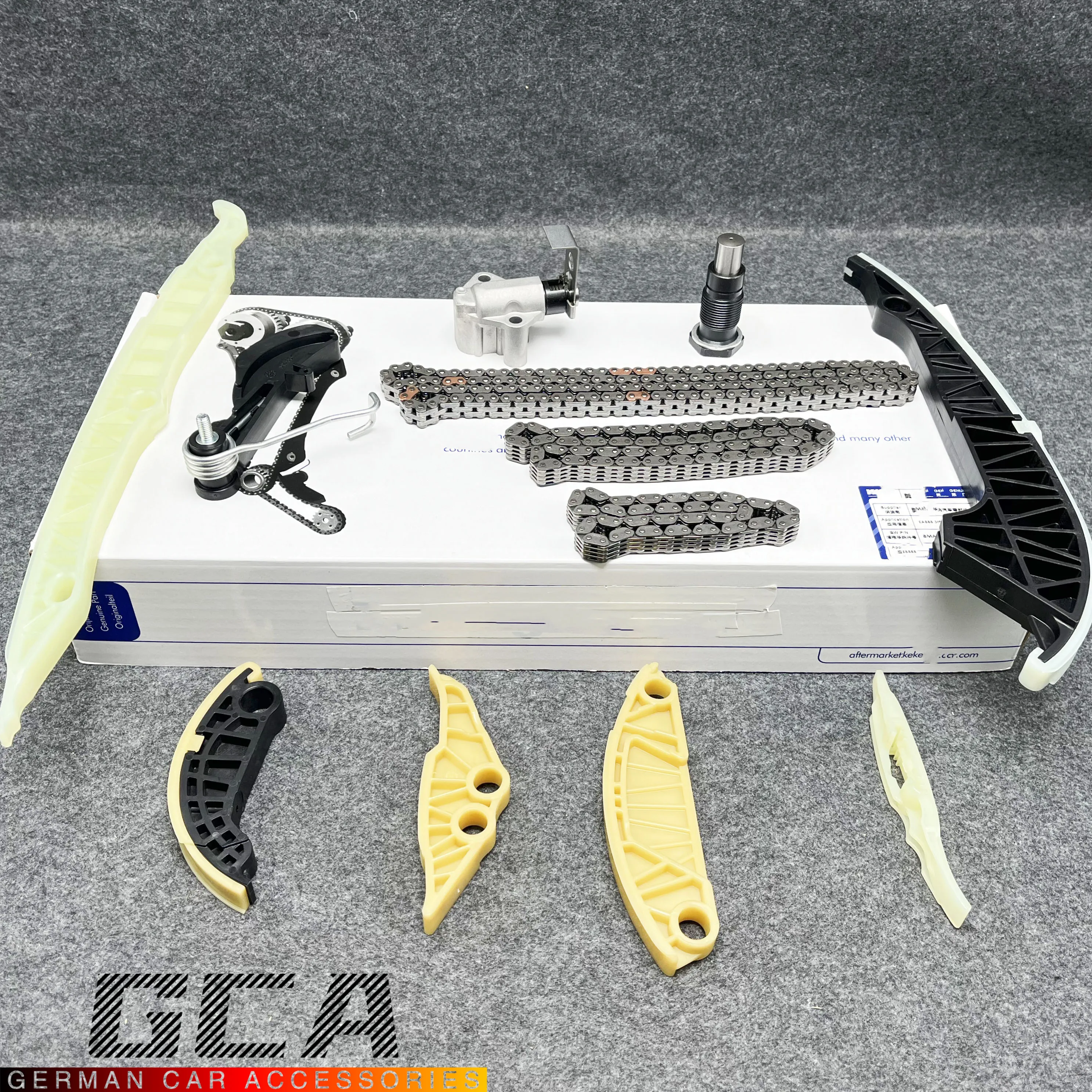 Timing Chain Tensioner Kit 12 PCS High Quality 06H105209A For A3 A4 A5 A6 TT Jetta Passat Tiguan CC Golf 1.8 2.0 TSI EA888 gen3
Timing Chain Tensioner Kit 12 PCS High Quality 06H105209A For A3 A4 A5 A6 TT Jetta Passat Tiguan CC Golf 1.8 2.0 TSI EA888 gen3