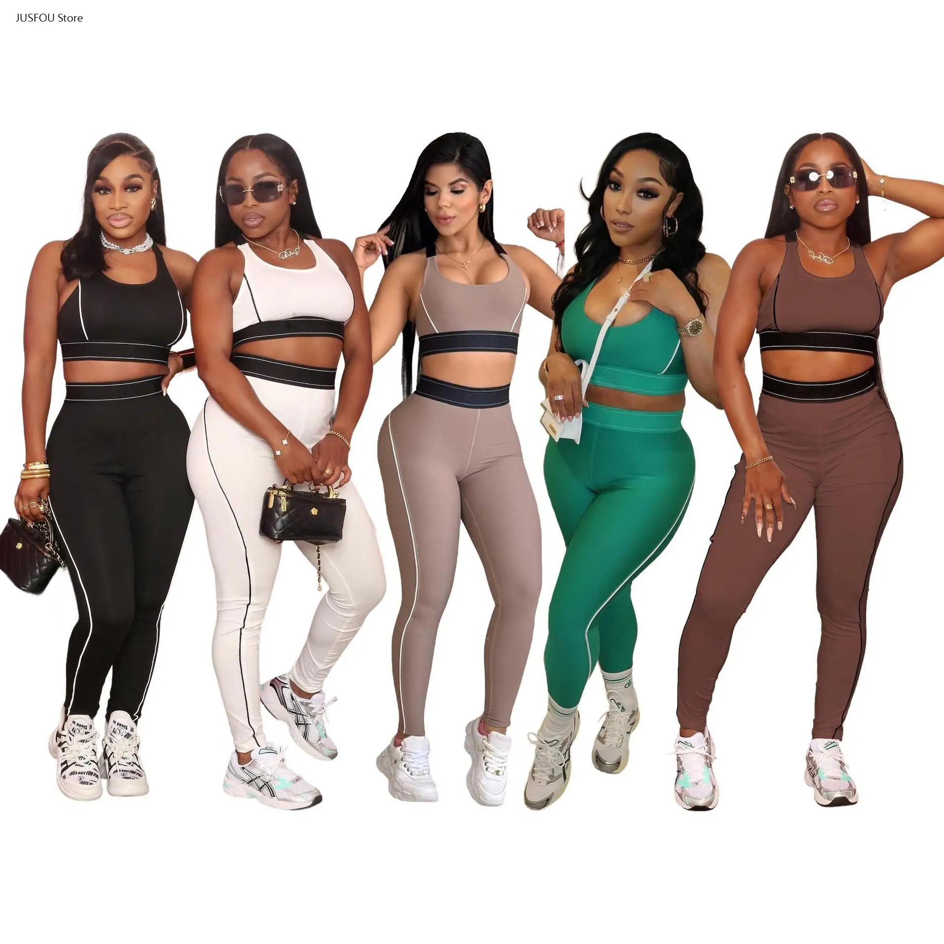 Fashion Slim Tummy Control Yoga Two Piece Set High Elastic Hip Lift Gym Workout Sportswear 8 Colors
Fashion Slim Tummy Control Yoga Two Piece Set High Elastic Hip Lift Gym Workout Sportswear 8 Colors