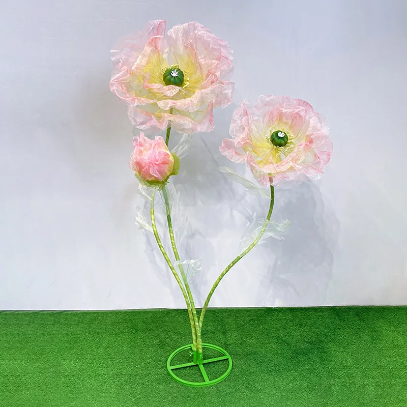 Wedding props scene arrangement big flower stage background silk mesh flower landscaping decoration window Meichen road flower
Wedding props scene arrangement big flower stage background silk mesh flower landscaping decoration window Meichen road flower