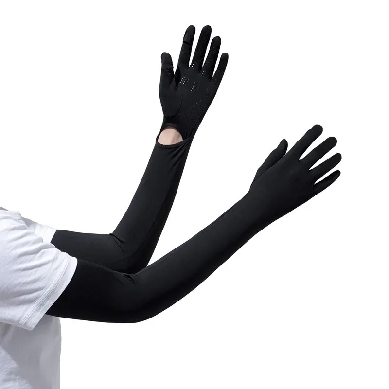 Sunscreen Gloves Women's UV Resistant Ice Sleeves Ice Silk Gloves Cycling Thin Outdoor Driving with Touch Screen
Sunscreen Gloves Women's UV Resistant Ice Sleeves Ice Silk Gloves Cycling Thin Outdoor Driving with Touch Screen