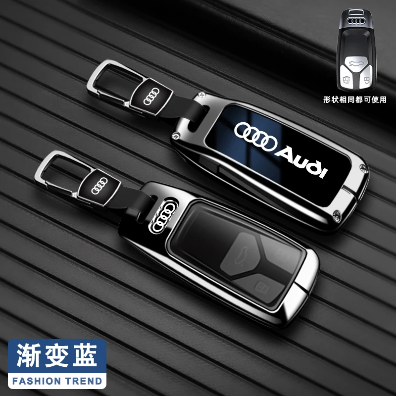 Alloy Car Remote Key Case Fob Cover Protector Shell For Audi A4 B9 A5 A6 8S 8W Q5 Q7 4M S4 S5 S7 TT TTS TFSI RS Auto Stickers
Alloy Car Remote Key Case Fob Cover Protector Shell For Audi A4 B9 A5 A6 8S 8W Q5 Q7 4M S4 S5 S7 TT TTS TFSI RS Auto Stickers