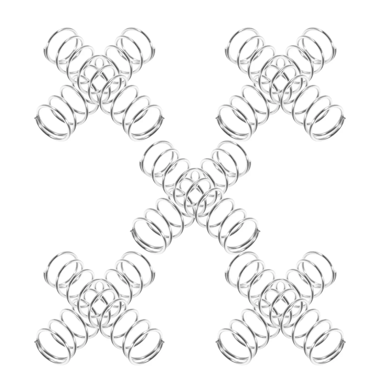 10Pcs Replacement Springs for Pruning Shears Rugged Metal Garden Clipper Spring Upgraded Thickened Design for Long Term Use