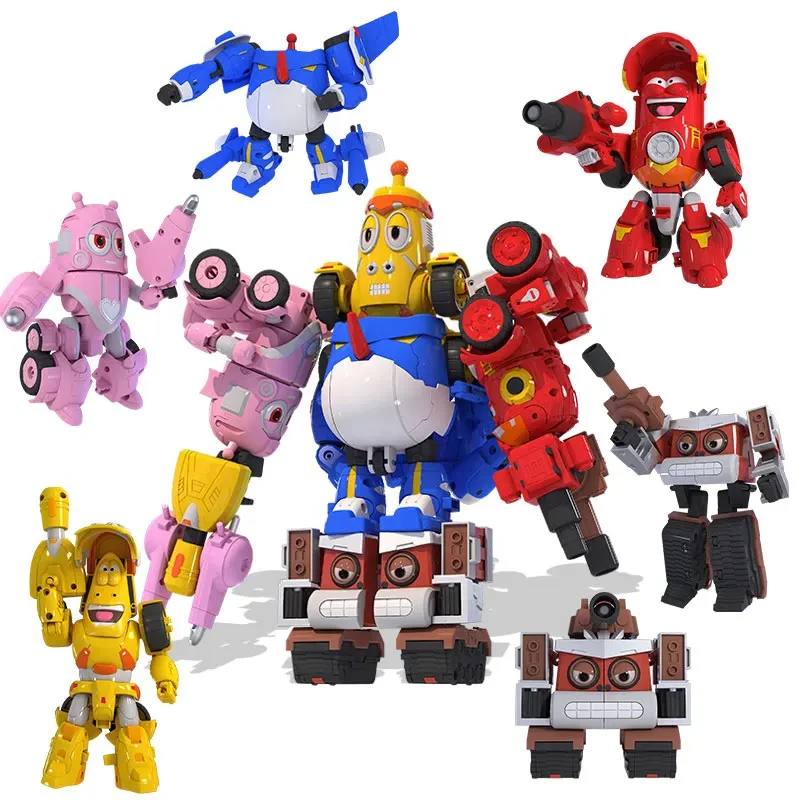 Transformation 5pcs/set High Quality ABS Fun Larva Action Figures Toys Cars and Mecha Mode for Birthday Gift
Transformation 5pcs/set High Quality ABS Fun Larva Action Figures Toys Cars and Mecha Mode for Birthday Gift