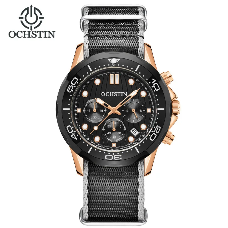 Men's Sports Watch Waterproof Night Light Nylon Belt Watch Creative Design 45mm Steel Chronograph Quartz Analog Men Wrist Watch
Men's Sports Watch Waterproof Night Light Nylon Belt Watch Creative Design 45mm Steel Chronograph Quartz Analog Men Wrist Watch