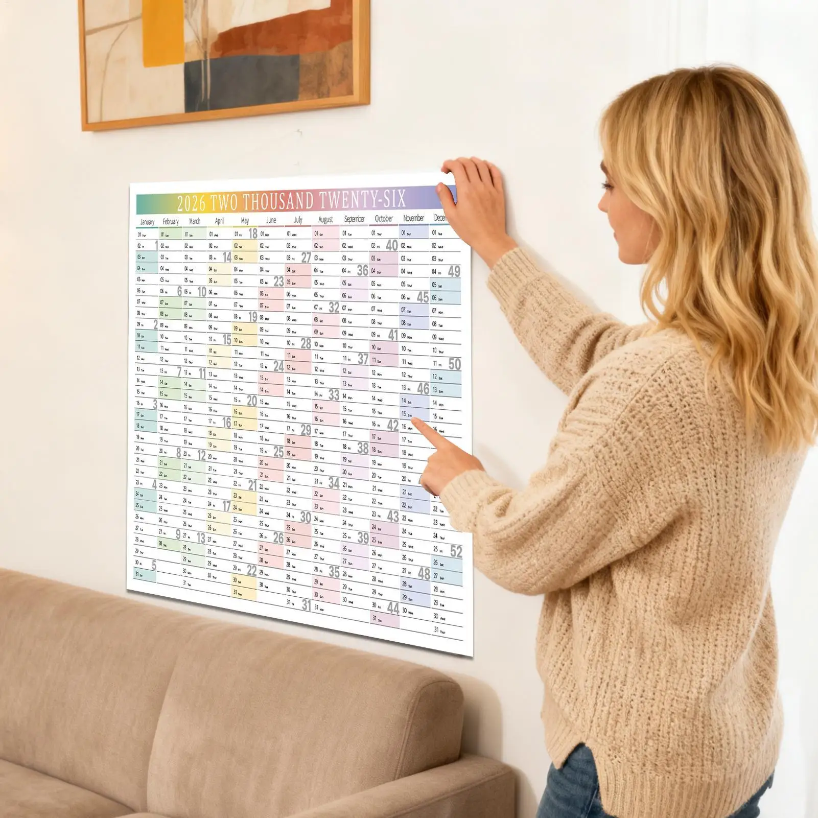 2026 Calendar 12 Month With Stickers Smooth Writing Schedule Monthly Planner Yearly Wall Calendar Poster For Home Office School
2026 Calendar 12 Month With Stickers Smooth Writing Schedule Monthly Planner Yearly Wall Calendar Poster For Home Office School
