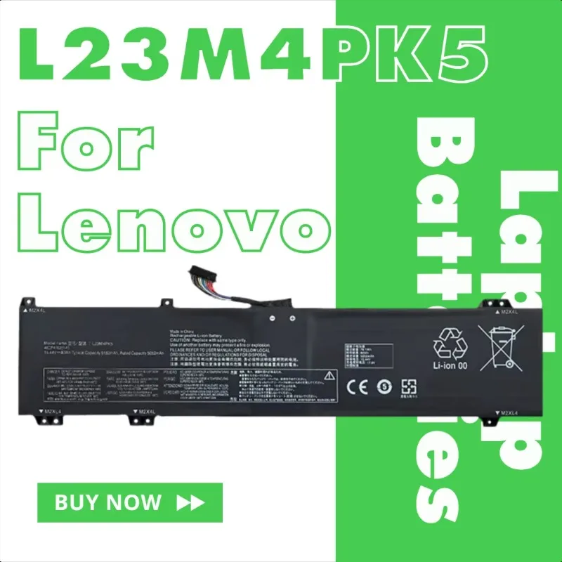 For Lenovo L23M4PK5 L23B4PK5 L23C4PK5/D4PK5/L4PK5 Laptop Batteries L23X4PK5
For Lenovo L23M4PK5 L23B4PK5 L23C4PK5/D4PK5/L4PK5 Laptop Batteries L23X4PK5