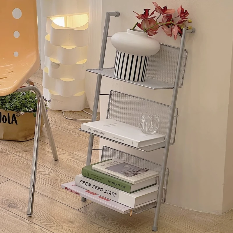 Multi-Tier Bedside Book Shelf-Vintage Iron Magazine Rack Clothing Store Display Stand Nordic Minimalist Home/Office Organizer
Multi-Tier Bedside Book Shelf-Vintage Iron Magazine Rack Clothing Store Display Stand Nordic Minimalist Home/Office Organizer