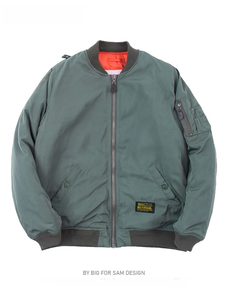 Thickened American Style Pilot Jacket for Men Autumn Winter Baseball Coat Youth Trendy Couples Fashion Windproof Nylon Outerwear
Thickened American Style Pilot Jacket for Men Autumn Winter Baseball Coat Youth Trendy Couples Fashion Windproof Nylon Outerwear