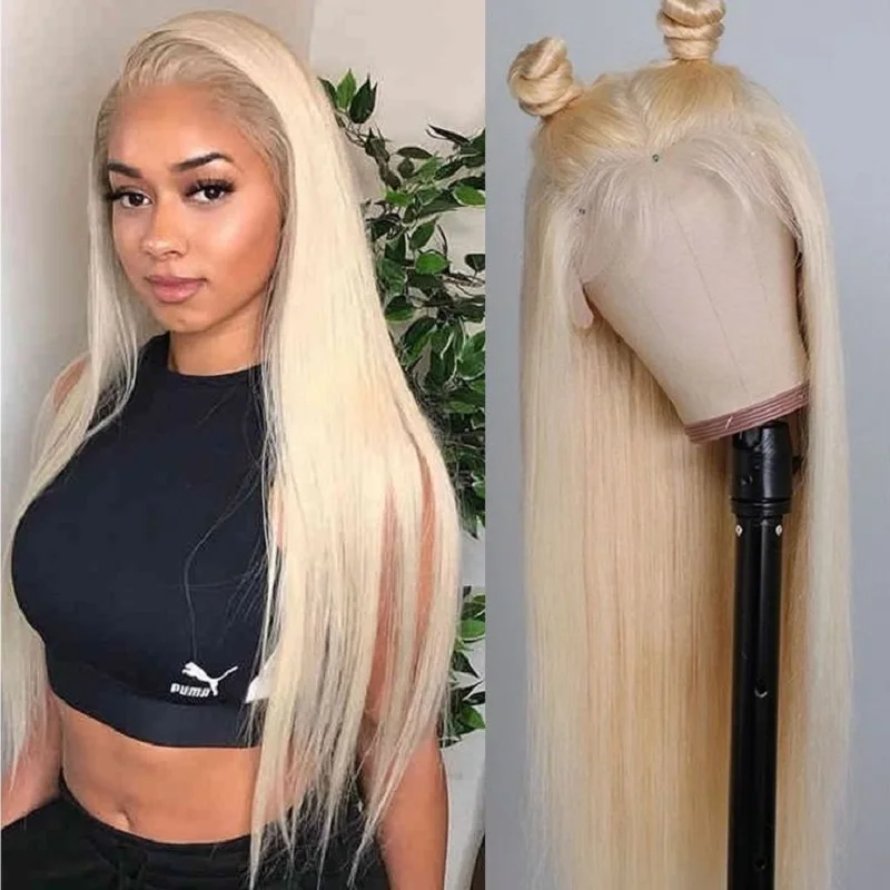 Blonde 613 lace front wigs 13x6 hd lace Frontal wig 30 40 inch Brazilian Bone Straight 100% human hair For Women Choice
Blonde 613 lace front wigs 13x6 hd lace Frontal wig 30 40 inch Brazilian Bone Straight 100% human hair For Women Choice