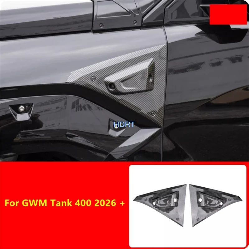 For GWM Tank 400 2026 + Car Style Leaf Fender Side Mark Frame Camera Cover Kit Protector Decoration Accessories Exterior Sticker
For GWM Tank 400 2026 + Car Style Leaf Fender Side Mark Frame Camera Cover Kit Protector Decoration Accessories Exterior Sticker