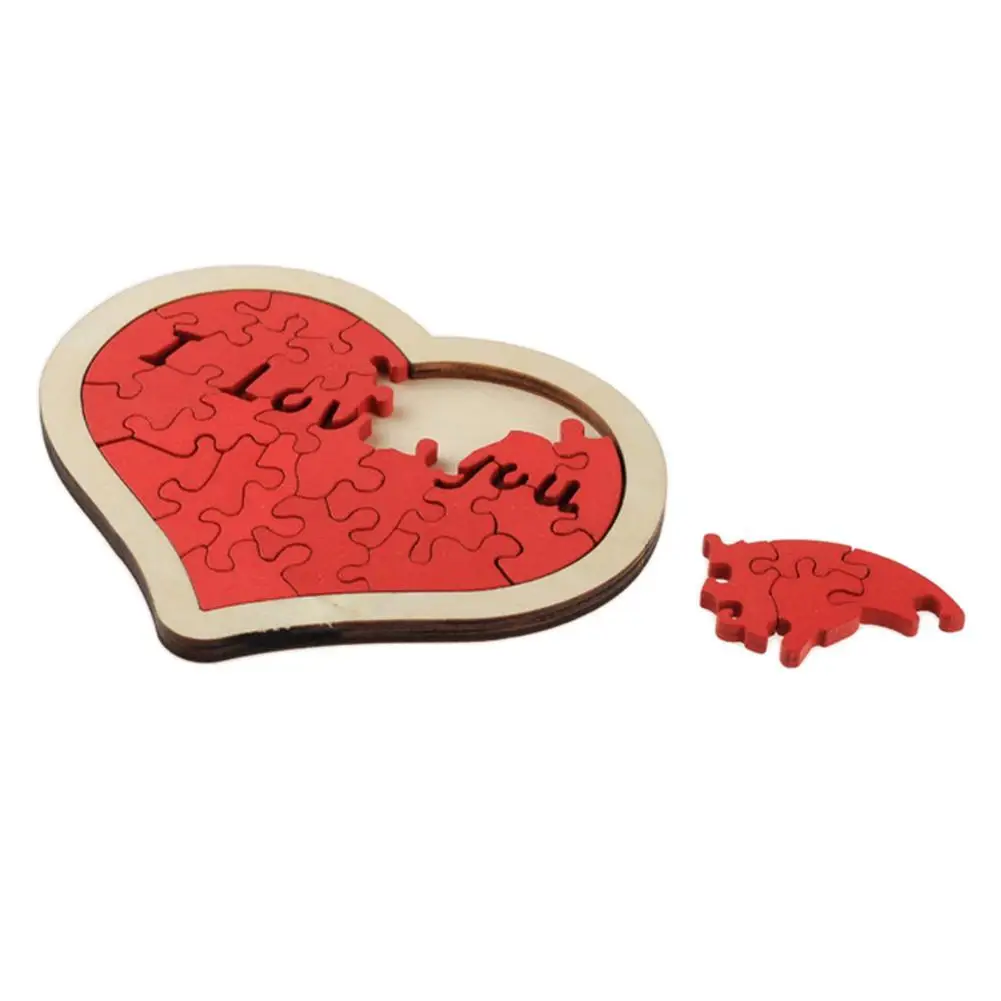 Wooden Love Heart Shape Jigsaw Puzzles Building Blocks Educational Kids Toy Toddler Early Education Cognition DIY Toys
Wooden Love Heart Shape Jigsaw Puzzles Building Blocks Educational Kids Toy Toddler Early Education Cognition DIY Toys