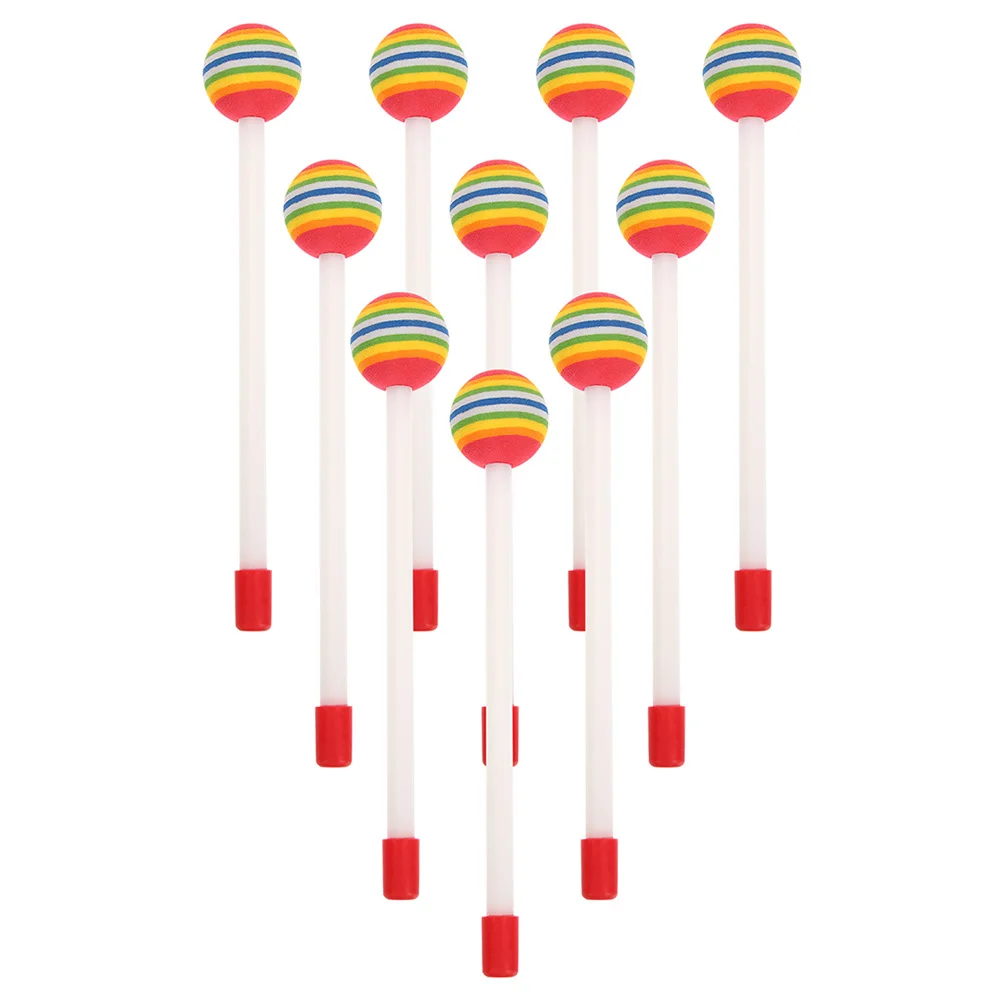 10 Pcs Drum Stick Percussion Instrument Drumsticks Kids Musical Instruments Hammer Eva Child Toy Toddler
10 Pcs Drum Stick Percussion Instrument Drumsticks Kids Musical Instruments Hammer Eva Child Toy Toddler