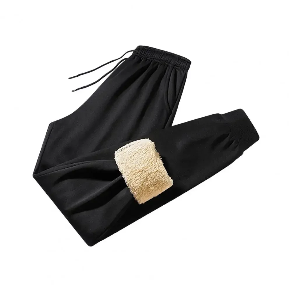 Men Pants Men's Winter Fleece Pants with Drawstring Waist Heat Retention Pockets Solid Color Design Warm Sport Travel for Work
Men Pants Men's Winter Fleece Pants with Drawstring Waist Heat Retention Pockets Solid Color Design Warm Sport Travel for Work