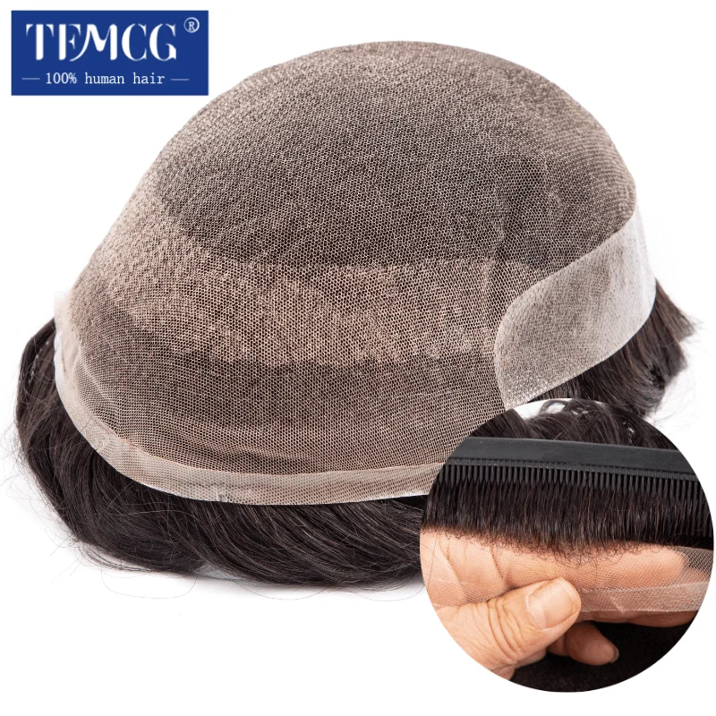 Male Hair Prosthesis Breathable Men's Wig 100% Natural Human Hair Wigs For Men Lace & Pu Men's Capillary Prosthesis Male Wig
Male Hair Prosthesis Breathable Men's Wig 100% Natural Human Hair Wigs For Men Lace & Pu Men's Capillary Prosthesis Male Wig