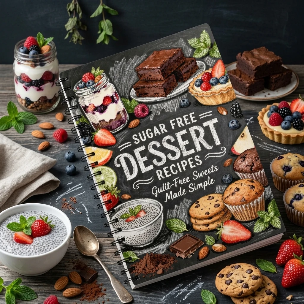 Sugar-Free Dessert Cookbook With Low-Carb Recipes For Weight Loss And Healthy Snacks
Sugar-Free Dessert Cookbook With Low-Carb Recipes For Weight Loss And Healthy Snacks