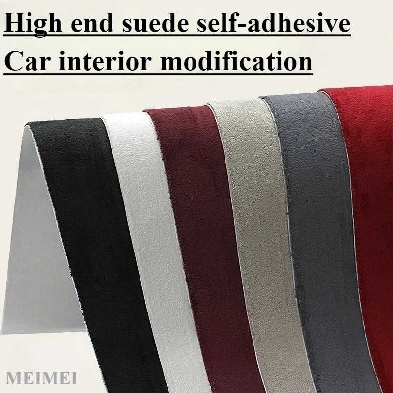 Self-Adhesive Suede Fabric Microfiber Luxurious Plush Car Interior Wrap Velvet Fabric for Jewelry Display Case Decor DIY Crafts
Self-Adhesive Suede Fabric Microfiber Luxurious Plush Car Interior Wrap Velvet Fabric for Jewelry Display Case Decor DIY Crafts