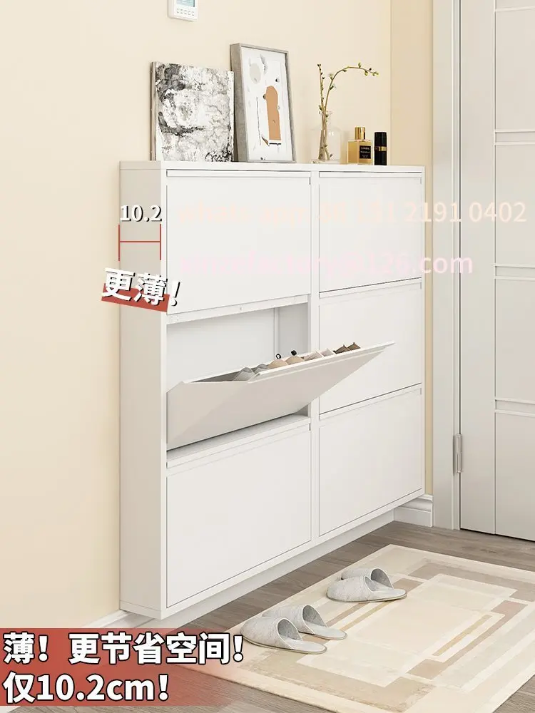 Customizable ultra-thin shoe cabinet 10cm home door
Customizable ultra-thin shoe cabinet 10cm home door