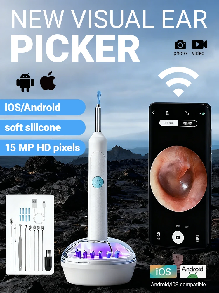 2025 New Technology Smart Earwax Cleaning Tool: High-Definition Visual Ear Pick
2025 New Technology Smart Earwax Cleaning Tool: High-Definition Visual Ear Pick