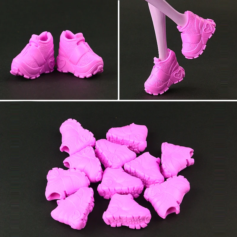 10 pair / lot New Fashion casual Doll shoes High quality shoes for Monster high doll Pink Original shoes accessories
10 pair / lot New Fashion casual Doll shoes High quality shoes for Monster high doll Pink Original shoes accessories