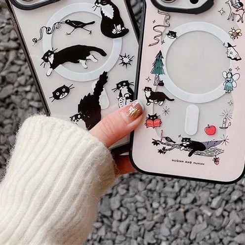 Black Cat MagSafe Phone Case Cover for IPhone 11 12 13 14 15 Pro Max Case for IPhone 15 Pro Max
Black Cat MagSafe Phone Case Cover for IPhone 11 12 13 14 15 Pro Max Case for IPhone 15 Pro Max