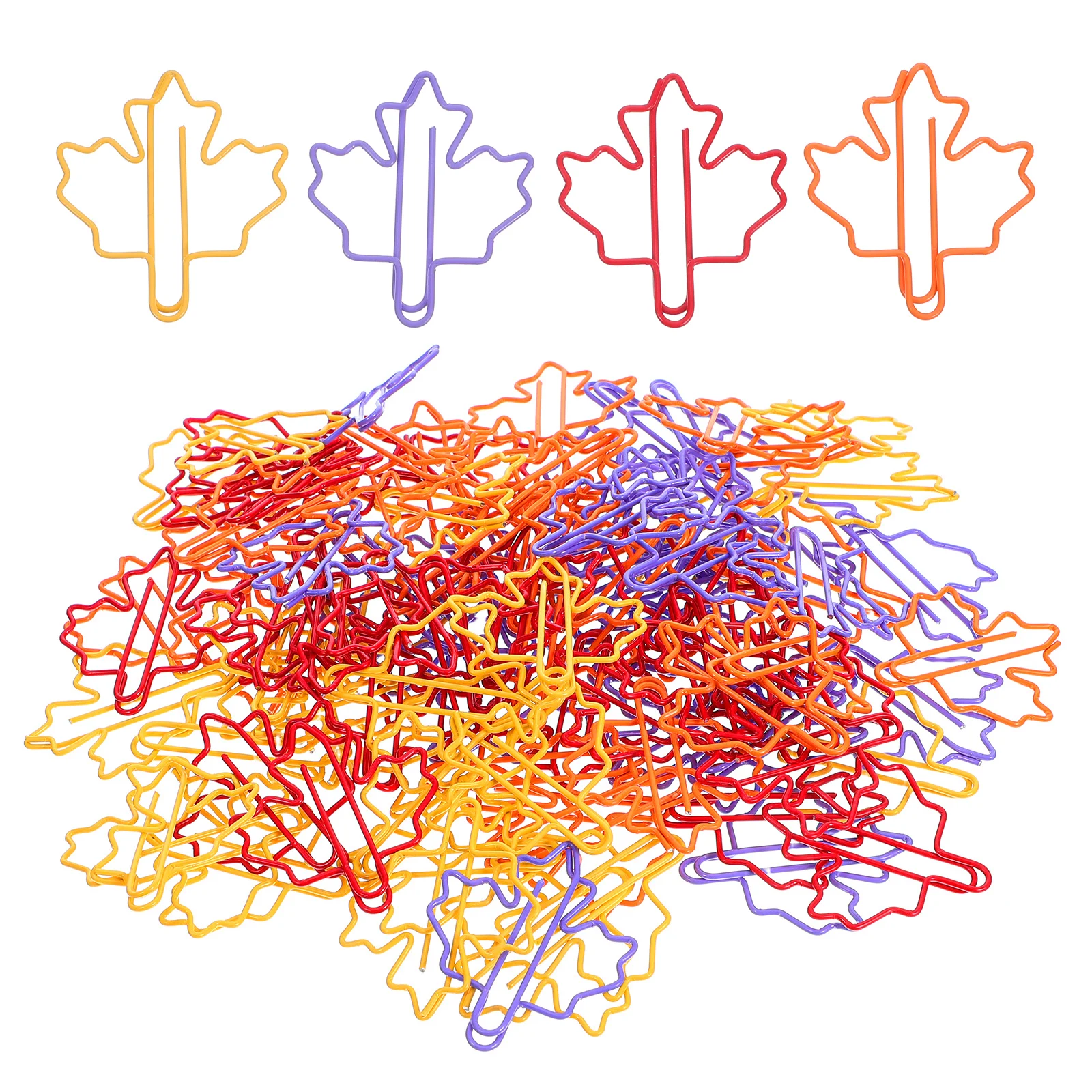 100Pcs Maple Leaf Binder Clips Colorful Cute Mini Paper Clips Office Home School Fun Bookmark Craft Holiday Paper Clamps 
100Pcs Maple Leaf Binder Clips Colorful Cute Mini Paper Clips Office Home School Fun Bookmark Craft Holiday Paper Clamps
