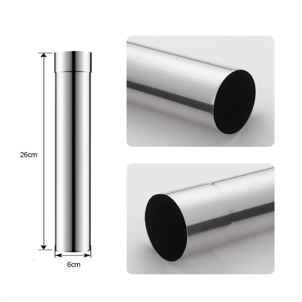 1pc Stove Pipe Stainless Steel Flue Chimney Extension Wood Camping Stove Chimney Pipes Hiking Outdoor Tools 6x26/32/36cm
1pc Stove Pipe Stainless Steel Flue Chimney Extension Wood Camping Stove Chimney Pipes Hiking Outdoor Tools 6x26/32/36cm