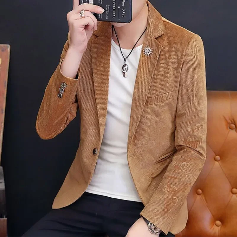 2023 New Mens Blazer Slim Fit Luxury Casual Suit Jacket Business Social Office Dress Coat Streetwear Men Blazer Jacket S-3XL
2023 New Mens Blazer Slim Fit Luxury Casual Suit Jacket Business Social Office Dress Coat Streetwear Men Blazer Jacket S-3XL