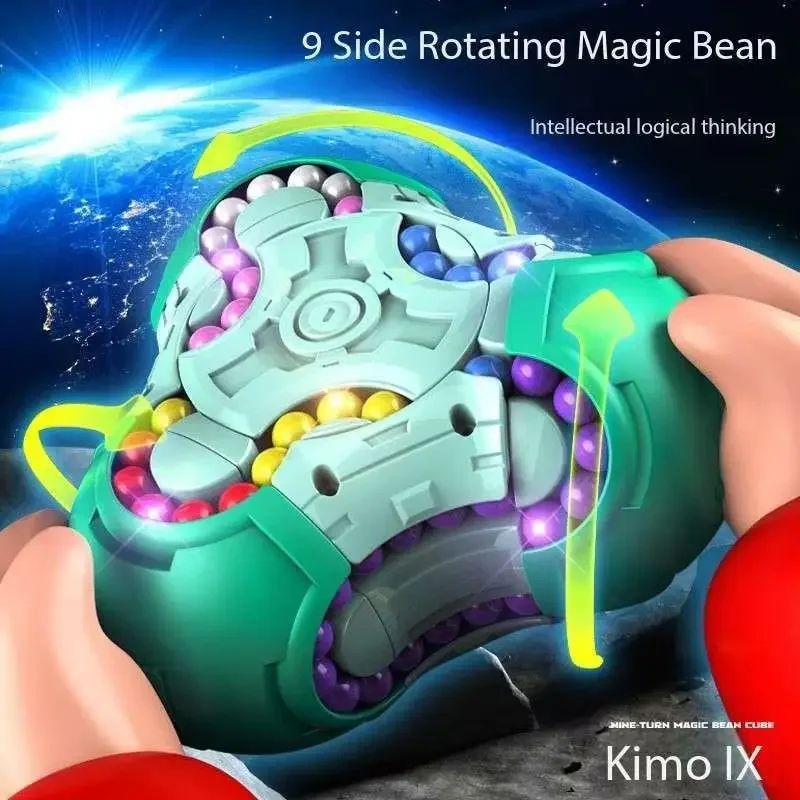 Стереоскопическая космическая магия, новая уникальная головоломка, девятисторонняя фасоль, детские игрушки, уникальный вращающийся шар, детский подарок
Стереоскопическая космическая магия, новая уникальная головоломка, девятисторонняя фасоль, детские игрушки, уникальный вращающийся шар, детский подарок