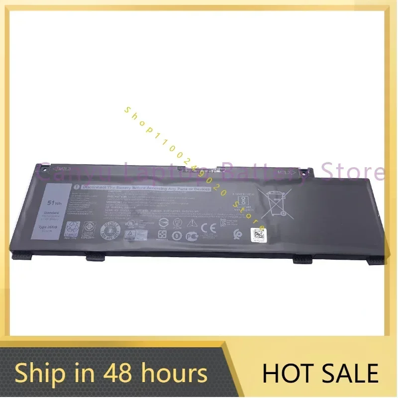 Новый аккумулятор 266J9 для ноутбука G3 15 3590 3500 G5 15 5500 5505 Inspiron 14 5490 11,4 В 51 Втч
Новый аккумулятор 266J9 для ноутбука G3 15 3590 3500 G5 15 5500 5505 Inspiron 14 5490 11,4 В 51 Втч