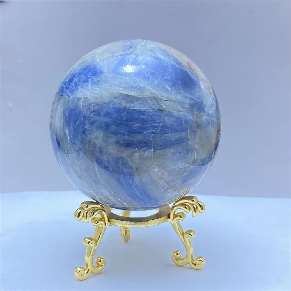 Natural Blue Crystal Ball Aura Meditation Hand-polished And Polished Energy Crystal Ball Home Decoration Desktop Ornaments
Natural Blue Crystal Ball Aura Meditation Hand-polished And Polished Energy Crystal Ball Home Decoration Desktop Ornaments