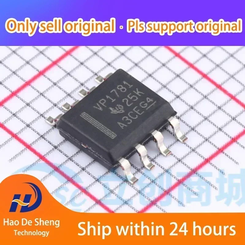 10PCS/LOT SN65HVD1781 SN65HVD1781DR VP1781 SOP8 New Original In stock, electronic components supplies
10PCS/LOT SN65HVD1781 SN65HVD1781DR VP1781 SOP8 New Original In stock, electronic components supplies