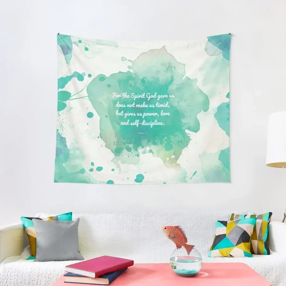 2 Timothy 1:7, Inspiring Scripture Tapestry Tapete For The Wall House Decorations Wall Decoration Room Decor Cute Tapestry
2 Timothy 1:7, Inspiring Scripture Tapestry Tapete For The Wall House Decorations Wall Decoration Room Decor Cute Tapestry