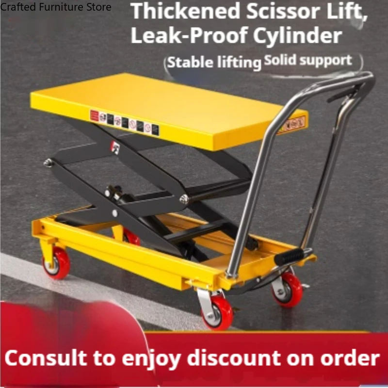 Manual Hydraulic Lift Trolley Stabilization Sturdy Lift Trolley Durable Easy Clean Commercial Furniture Hebebühnenwagen ZY40TC
Manual Hydraulic Lift Trolley Stabilization Sturdy Lift Trolley Durable Easy Clean Commercial Furniture Hebebühnenwagen ZY40TC