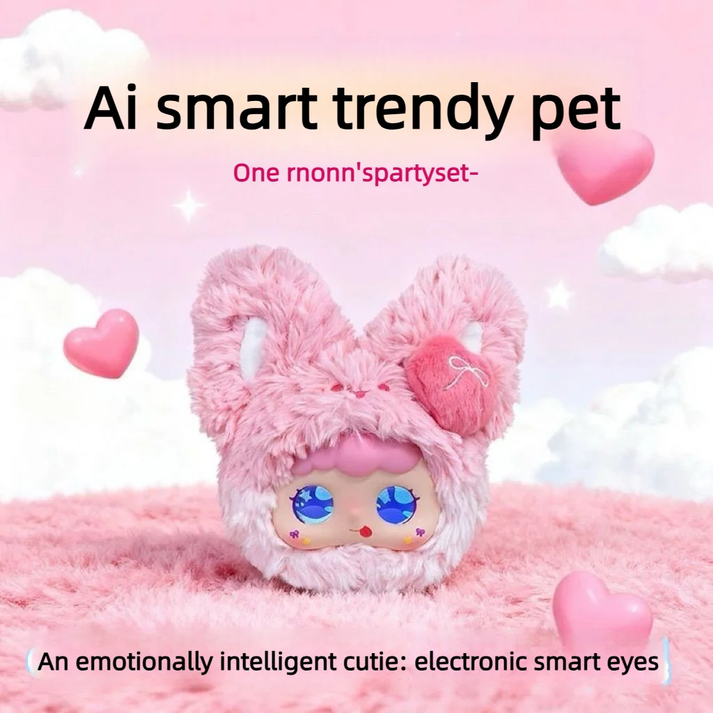2026 NEW Smart AI More Style Plush Robot With LED Eyes/Voice Control Interactive Smart Toy For Kids Gifts/Smart Home