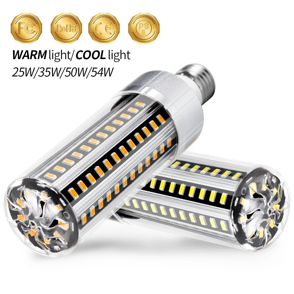 Led Lamp E27 Corn Light Bulb E26 Chandelier 220V Foco Led 25W 35W 50W Energy Saving Lamp 110V Candel Lampara For Home Lighting
Led Lamp E27 Corn Light Bulb E26 Chandelier 220V Foco Led 25W 35W 50W Energy Saving Lamp 110V Candel Lampara For Home Lighting