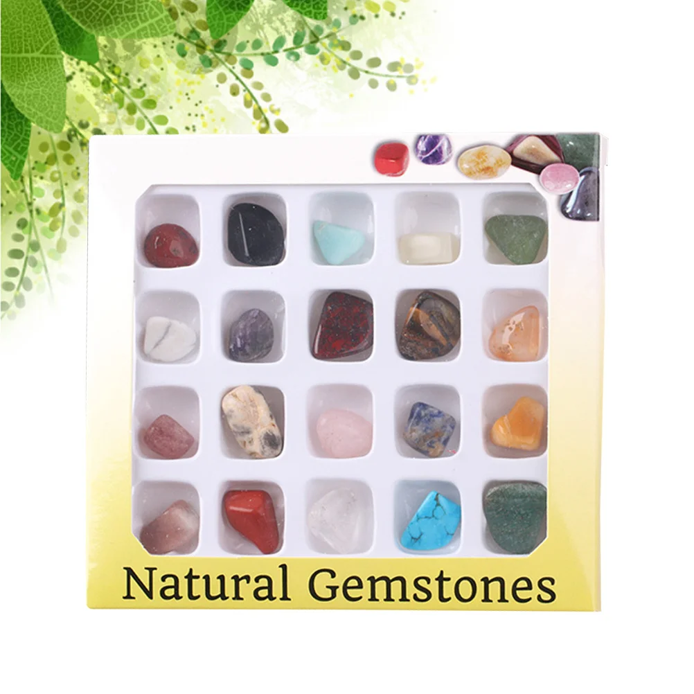 20pcs Natural Ore Boxed Crafts Polished Crystal Stone Decor Home Car Bedroom Ornament Gift For Girls Kids Health Wellness
20pcs Natural Ore Boxed Crafts Polished Crystal Stone Decor Home Car Bedroom Ornament Gift For Girls Kids Health Wellness
