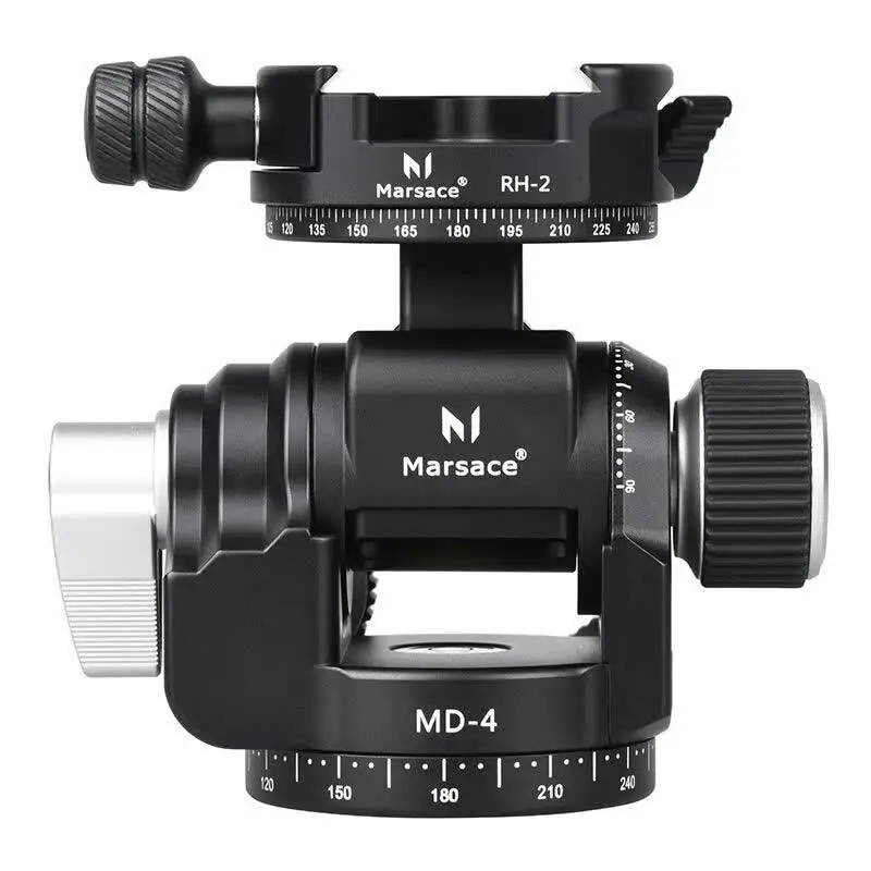 Marsace Geared Tripod Head MD-4/MD-3: Ideal for Landscape, Macro, and Still Life Photography
Marsace Geared Tripod Head MD-4/MD-3: Ideal for Landscape, Macro, and Still Life Photography
