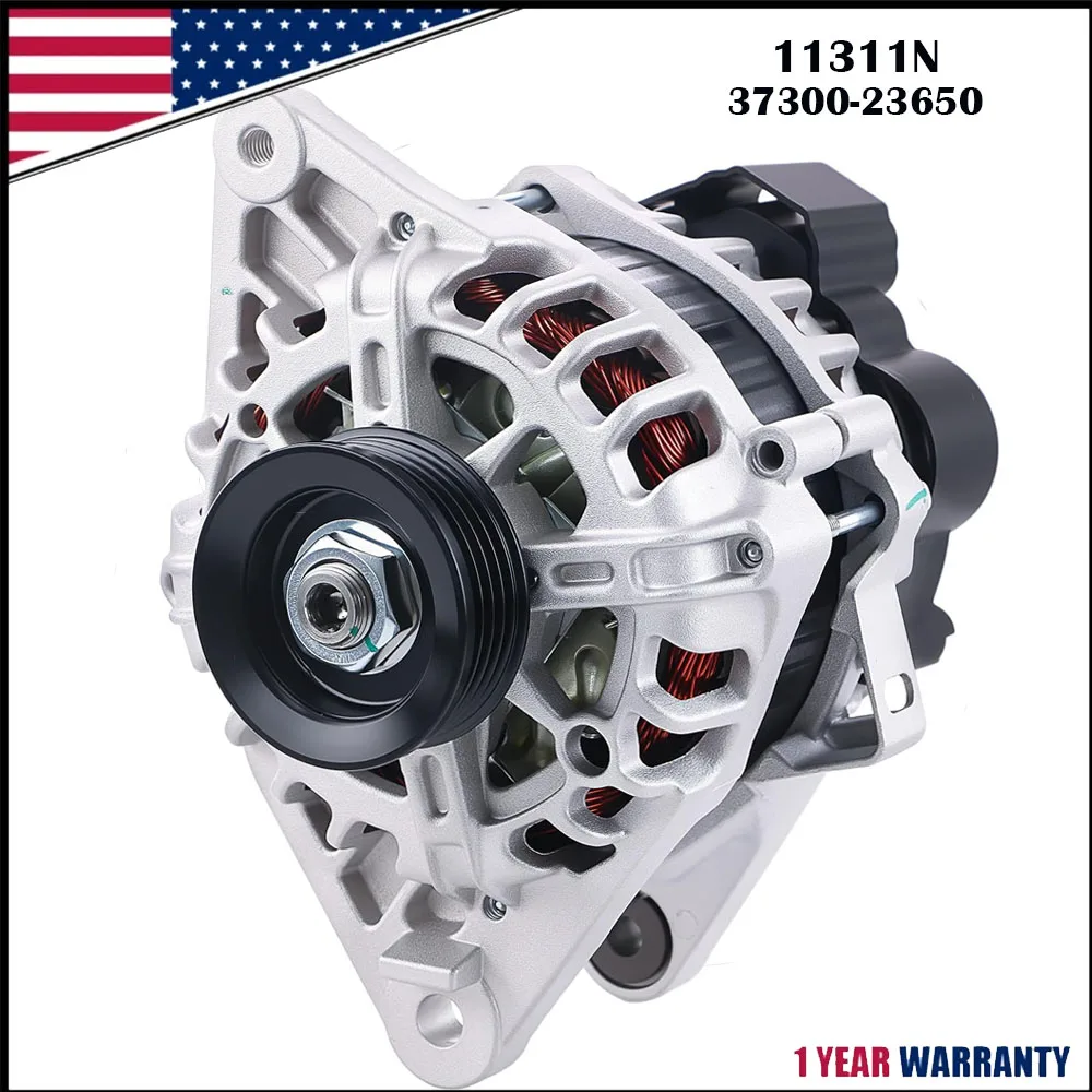 New Quality Car Engine Alternator Replacement 11311N For Kia Spectra Spectra5 2.0L 2007-2009 Hyundai Elantra 2.0L 2007-2012 Kia Soul 2.0L 2010 2011 Car Accessories 37300-23650 2655635 600162 3730023650 AVA0102 40046020 40046031
New Quality Car Engine Alternator Replacement 11311N For Kia Spectra Spectra5 2.0L 2007-2009 Hyundai Elantra 2.0L 2007-2012 Kia Soul 2.0L 2010 2011 Car Accessories 37300-23650 2655635 600162 3730023650 AVA0102 40046020 40046031