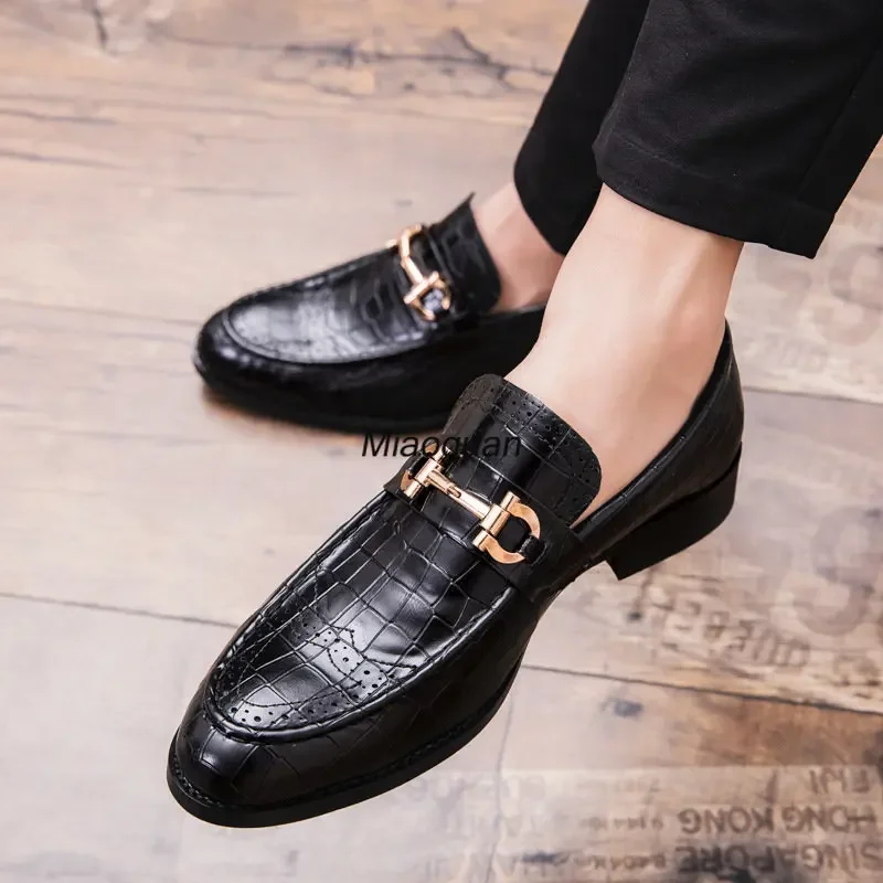 Men Formal Business Shoes Luxury Men's Dress Shoes Male Casual Leather PU Wedding Party Loafers Fashion Breathable Spring/Autumn
Men Formal Business Shoes Luxury Men's Dress Shoes Male Casual Leather PU Wedding Party Loafers Fashion Breathable Spring/Autumn